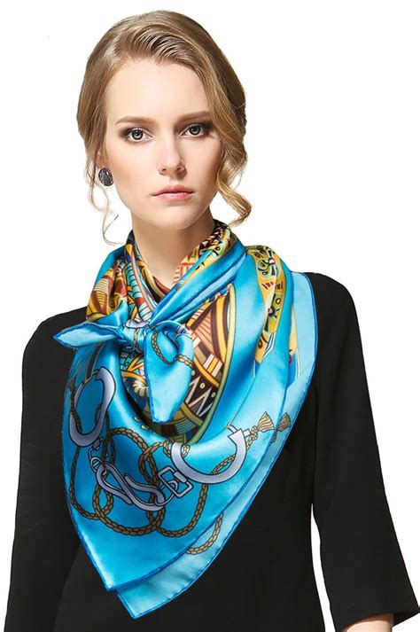 designer silk scarf